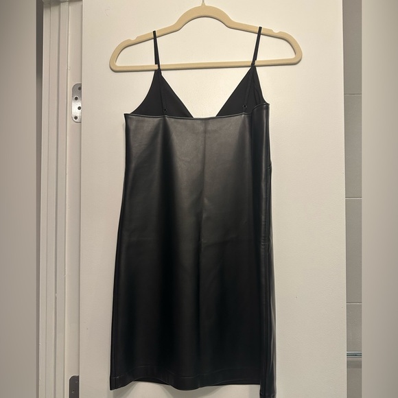 Aritzia Talula Vegan Leather Mini Dress - Picture 6 of 7